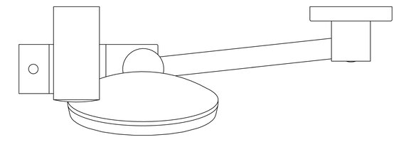 Plan Image of Shower Rail Nero Project