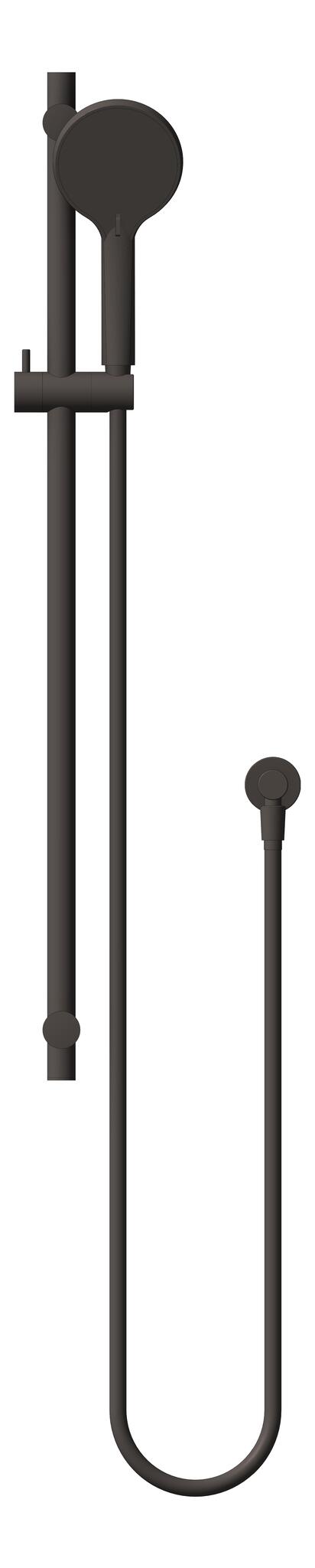 Front Image of Shower Rail Nero Elgin