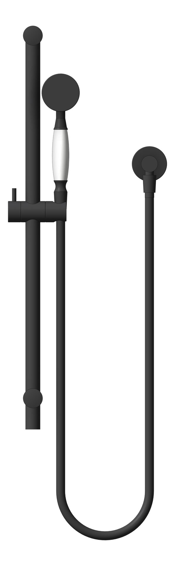 Front Image of Shower Rail Nero York