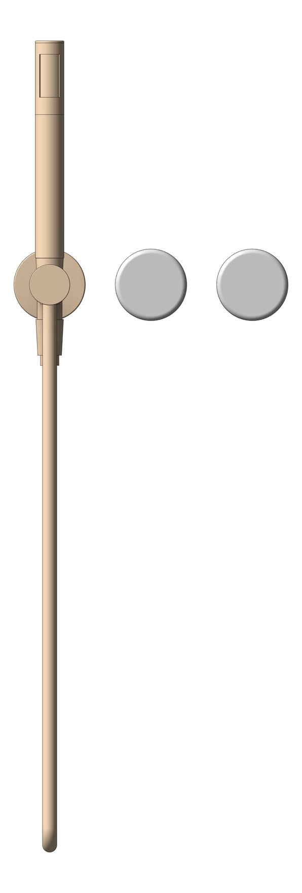 Front Image of TapSet Shower Nero Serenity Progressive Slim