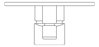 Plan Image of MixerTap Wall Abey Lucia BathDiverter