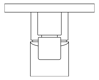 Plan Image of MixerTap Wall Abey ParkAvenue ShowerBathDiverter