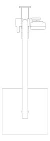 Plan Image of Shower Wall Abey Dual Square