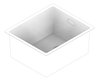3D Documentation Image of Sink Kitchen Abey Builders SingleBowl Overflow
