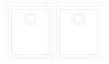 Plan Image of Sink Kitchen Abey CUA Double
