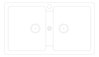 Plan Image of Sink Kitchen Abey Schock DoubleBowl