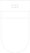 Plan Image of ToiletSuite WallFaced Abey ParkAvenue Rimless