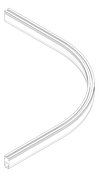 3D Documentation Image of FallProtection RigidRail Kattsafe Curve