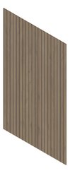 3D Presentation Image of Panel Decorative Laminex Architectural Batten60 BlackShadowline PlankedUrbanOak