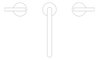 Plan Image of TapSet BathKitchen Nero Mecca Edge Spout
