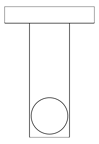 Plan Image of ToiletRollHolder Single Phoenix Radii Spare RoundPlate