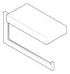 3D Documentation Image of ToiletRollHolder SurfaceMount Phoenix LexiMKII