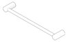 3D Documentation Image of TowelRail Phoenix VividSlimline