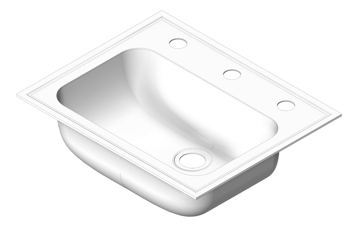 Navigate to Basin Inset 3monkeez Hand