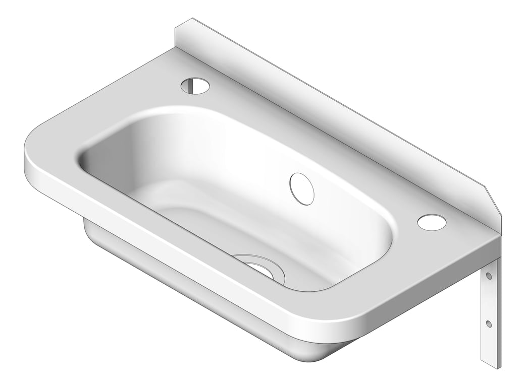 Basin WallHung 3monkeez Compact