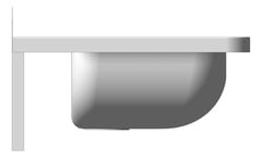 Left Image of Basin WallHung 3monkeez