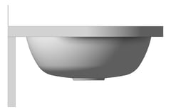 Left Image of Basin WallHung 3monkeez Round