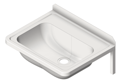 3D Shaded Image of Basin Wall 3monkeez