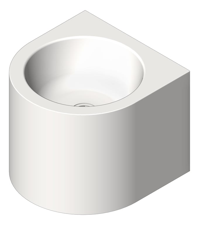 Navigate to Basin Wall 3monkeez Round Shroud