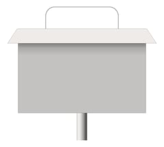 Front Image of Sink 3monkeez IceWell RaisedFlange