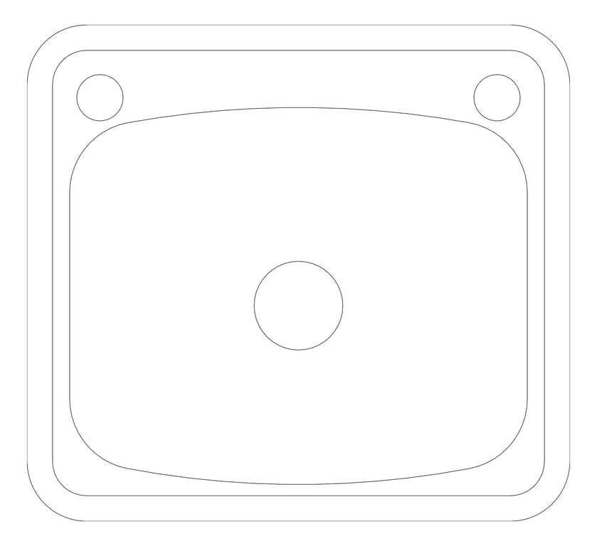 Plan Image of Sink Bar 3monkeez Inset