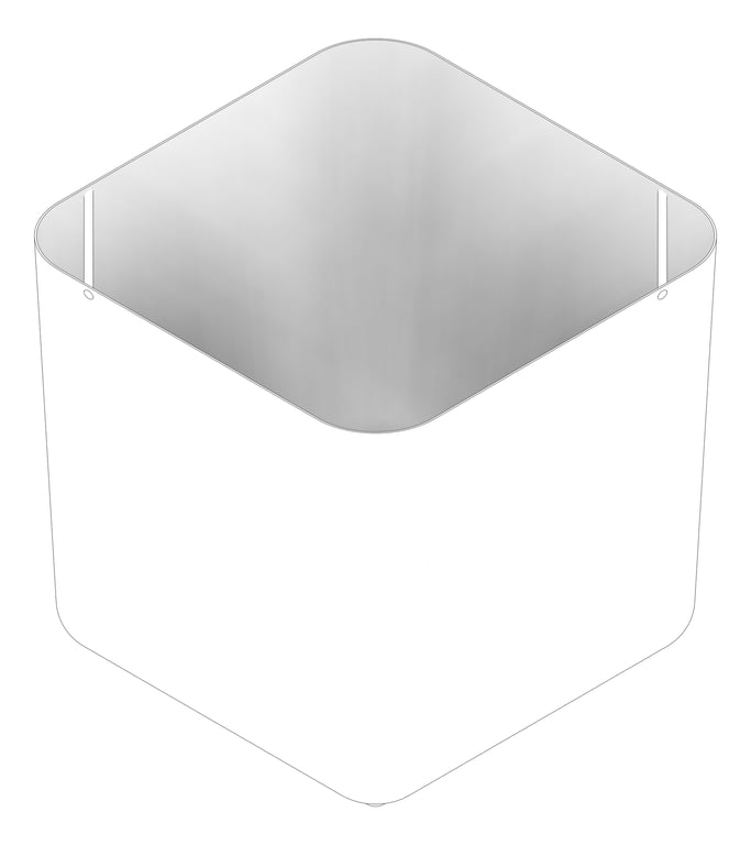 3D Documentation Image of Sink Bench 3monkeez IceWell RemovableBasket