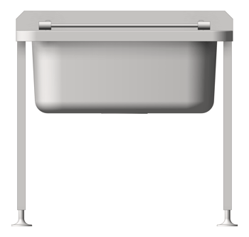 Front Image of Sink Cleaners 3monkeez WallMount Legs