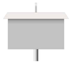 Left Image of Sink IceWell 3monkeez RaisedFlange