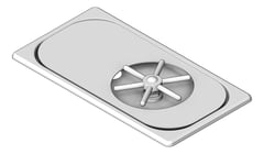 3D Shaded Image of Sink Kitchen 3monkeez JugRinser DrainTray