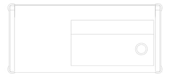 Plan Image of Trough Bench 3monkeez ArtFreestanding