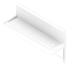 3D Documentation Image of Trough WallHung 3monkeez AccessibleDrinking