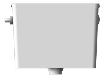 Front Image of Cistern WallHung 3monkeez DualFlush SidePress