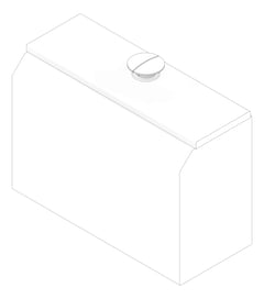 3D Documentation Image of Cistern Wall 3monkeez DualFlush Accessibility