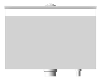 Front Image of Cistern Wall 3monkeez DualFlush