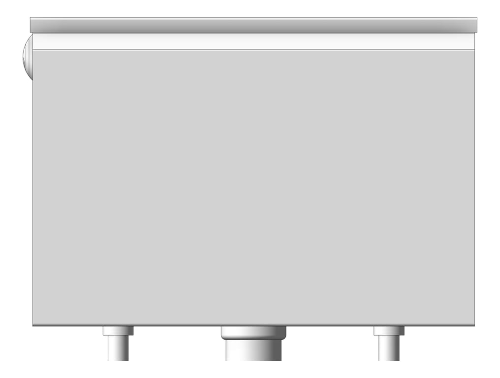 Front Image of Cistern Wall 3monkeez DualFlush SidePress