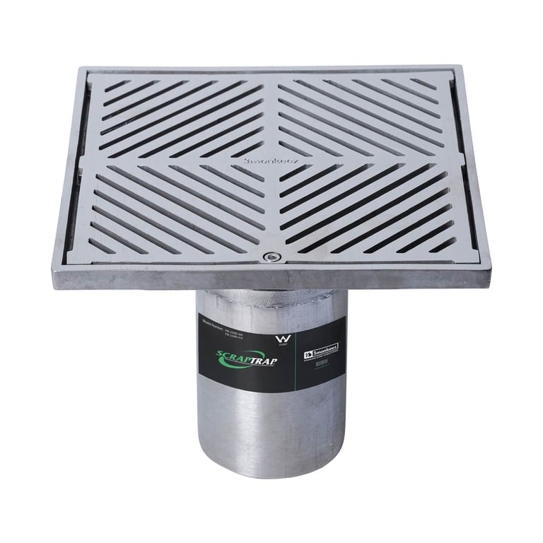 FW-225BS-316.jpg Image of Waste Floor 3monkeez Arrestor Square 225mm