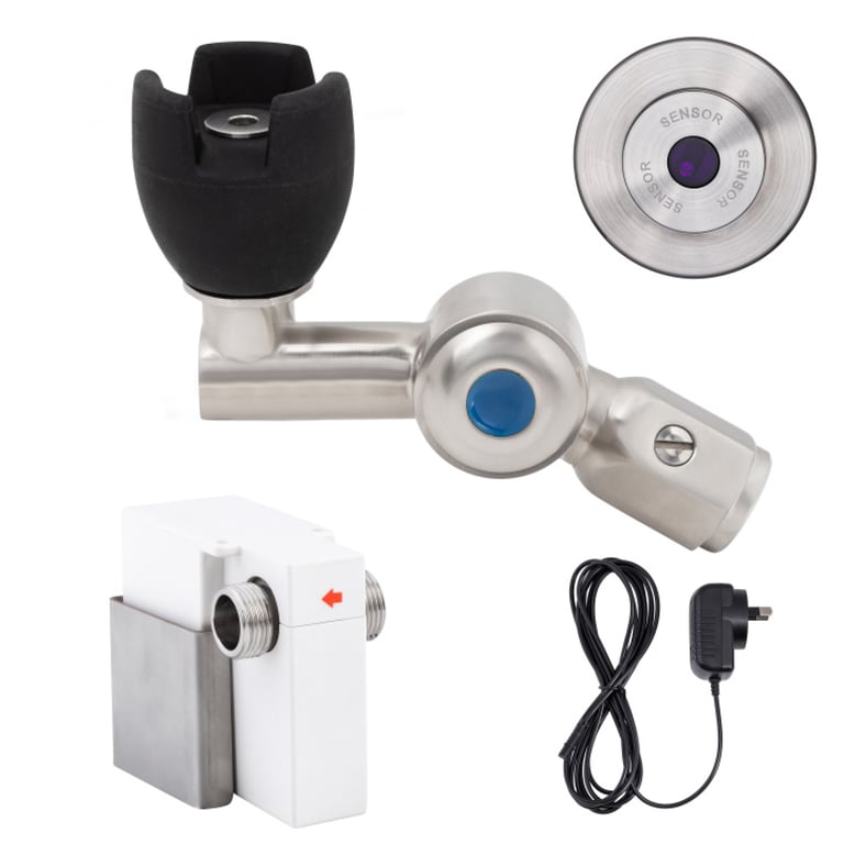 T-3MSS-BUBS45SWM.jpg Image of TapSet Wall 3monkeez Bubbler RemoteSensor AngledMouthguard