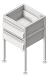 3D Shaded Image of Drawer Freestanding 3monkeez 2Drawer
