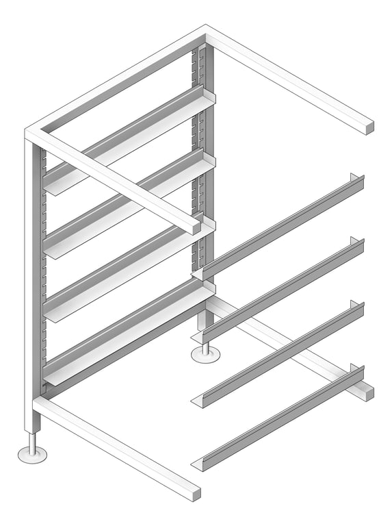 Rack Dishwasher 3monkeez Adjustable Kit