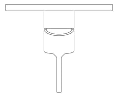 Plan Image of MixerTap Wall 3monkeez LeverHandle