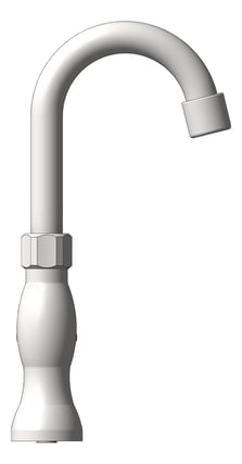 Left Image of Mixer Hob 3monkeez Gooseneck Single