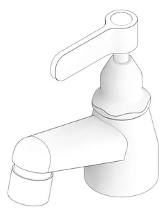 3D Documentation Image of Mixer Pillar 3monkeez AntiVandal