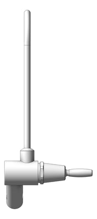 Front Image of Mixer Wall 3monkeez Gooseneck BottleFiller