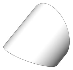 3D Shaded Image of Shower Wall 3monkeez Rose