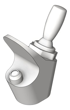 3D Shaded Image of TapSet Hob 3monkeez Bubbler Compact