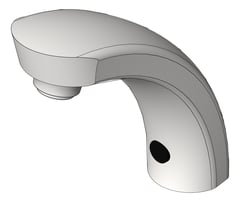 3D Shaded Image of TapSet Hob 3monkeez InfraredSensor Battery