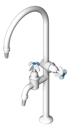 3D Shaded Image of TapSet Hob 3monkeez Laboratory Type8