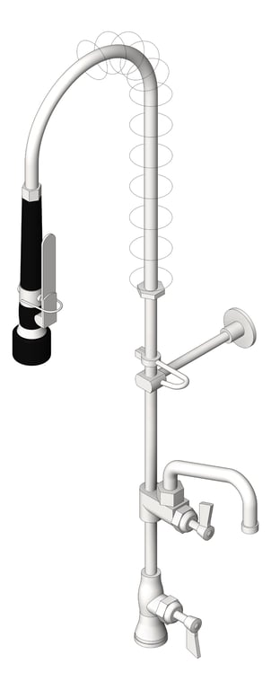 Navigate to TapSet Hob 3monkeez PreRinseUnit PotFiller Single