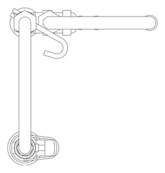 Plan Image of TapSet Hob 3monkeez PreRinseUnit PotFiller Single Cafe