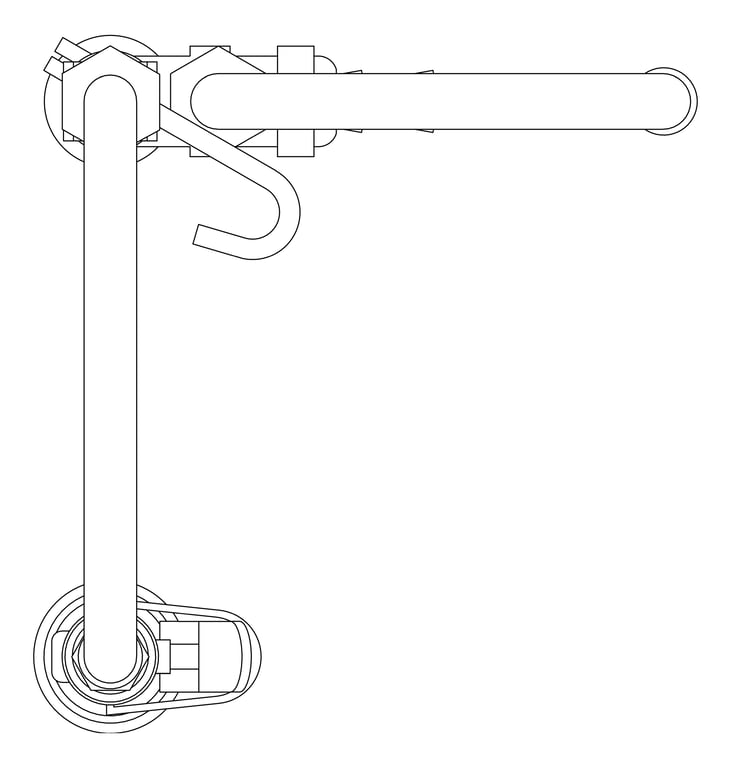 Plan Image of TapSet Hob 3monkeez PreRinseUnit PotFiller Single Cafe